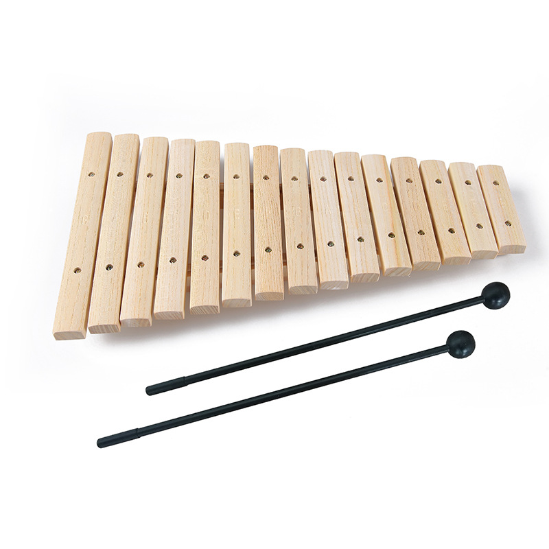 Fábrica al por mayor piano de percusión de diez tonos música para niños juguetes de educación temprana Orff instrumento de percusión piano de percusión de ocho tonos piano de percusión