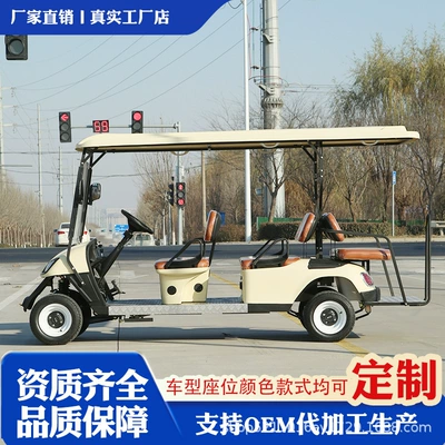 Campus security patrol vehicles, sightseeing Elektrikli qolf avtomobilləri