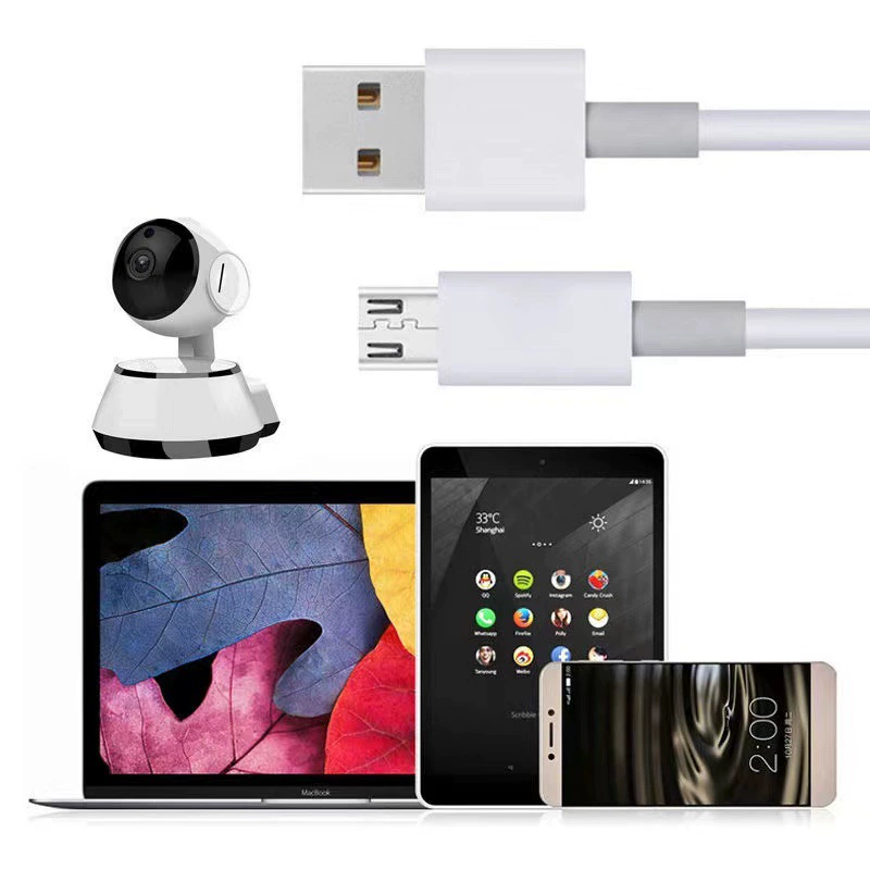 Совместимая камера CCTV, длинный кабель питания, монитор, кабель зарядки, 3м, 5м, 8м, 10м, 13м, Android