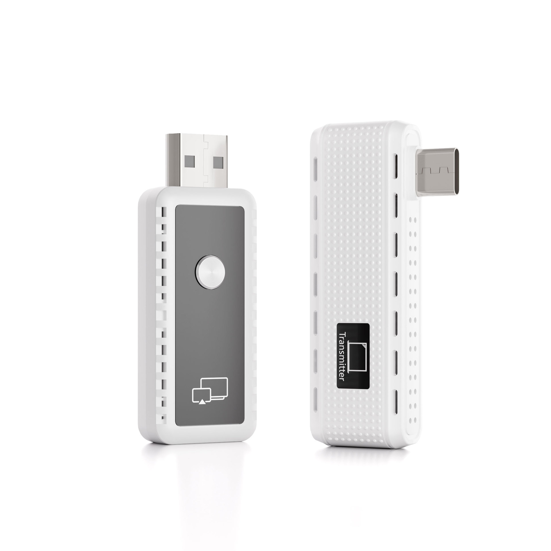 USB-C无线hdmi发射器和接收器50米即插即用会议hdmi无线延长器