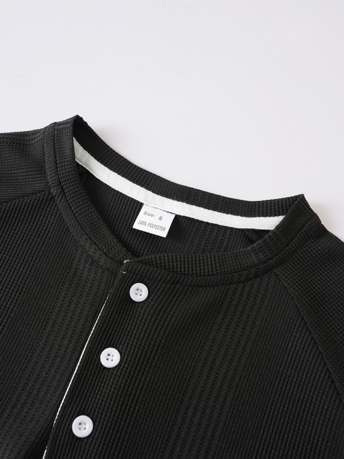Men's Clothing Men's Summer Shirt Long Sleeve Round Neck Vertical Stripe Style Henry Base T-Shirt For Formal & Casual_viptrois.com