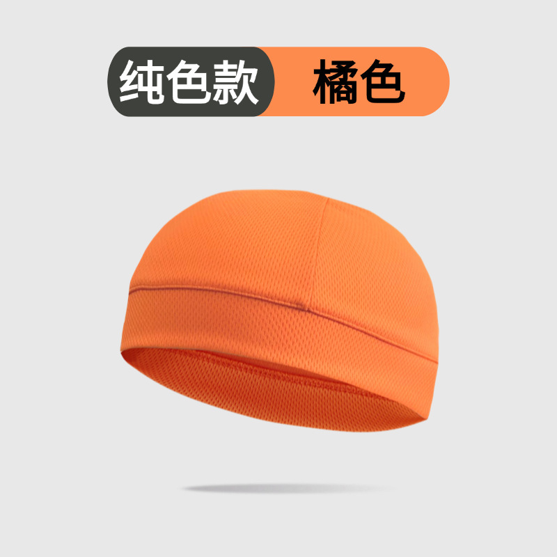Seco rápido sombrero de piel de melón turbante deportivo transpirable de verano al aire libre protector solar forrado sombrero deportivo de bicicleta