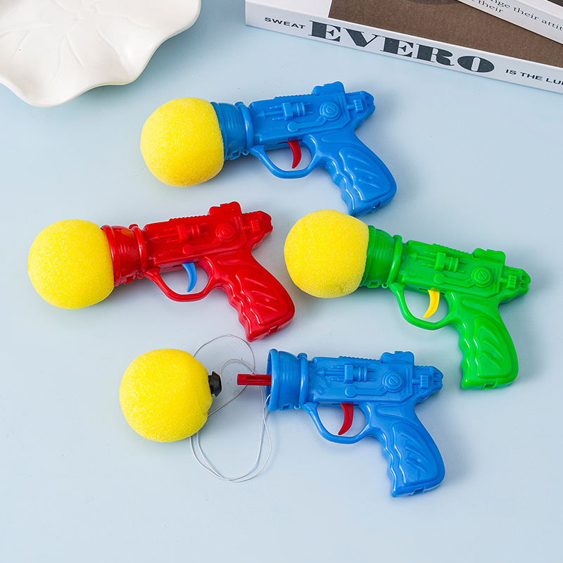 Sponge Elastic Gun Launcher Ball Shooter Parent-Child Stress-Relief Prank Street Stall Toy Kindergarten Small Gift Wholesale Sponge Elastic Gun Launcher Ball Shooter Parent-Child Stress-Relief Prank Street Stall Toy Kindergarten Small Gift Wholesale