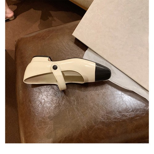 2024 new fashion high heels for women color matching sexy fashion single shoes for women spring versatile small fragrant style women's shoes