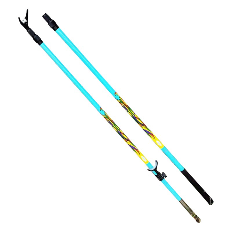 Claw head fishing rod bracket rear hanging 2.1/2.4/2.7 m dip net rod bracket fishing gear supplies bracket dip net Rod