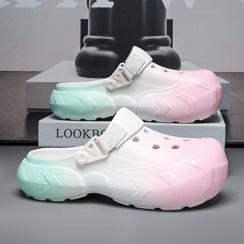 흰색 분홍색 녹색