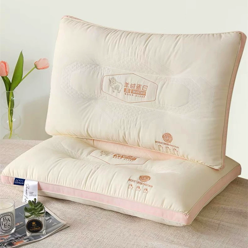 Кашемир подушка подушка высокого класса шейный отдел позвоночника помогает спать