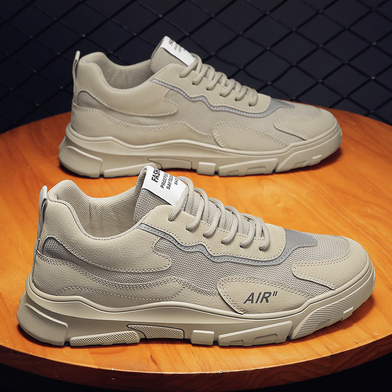 2024 new trendy spring and summer labor insurance shoes, mesh casual sports mesh shoes, hiking shoes, teenagers, students and dad shoes