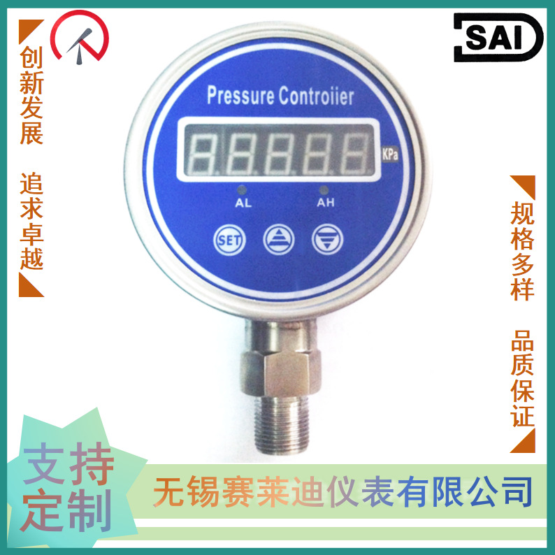 无锡赛莱迪精密耐震数字显示压力表S-100EA 5位数显示