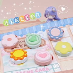 ins macaron mini tape measure portable measuring tape measuring bust hip circumference waist measuring tape meter ruler