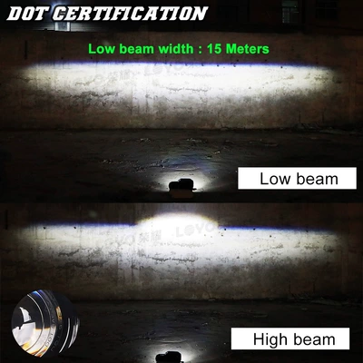 LED front headlight – Motorcycle headlights, headlights