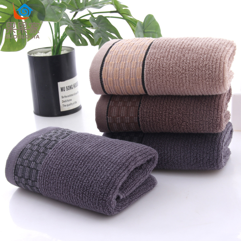 厂家批发深色高低毛毛巾柔软吸水家用日用品超市礼品定制一件代发