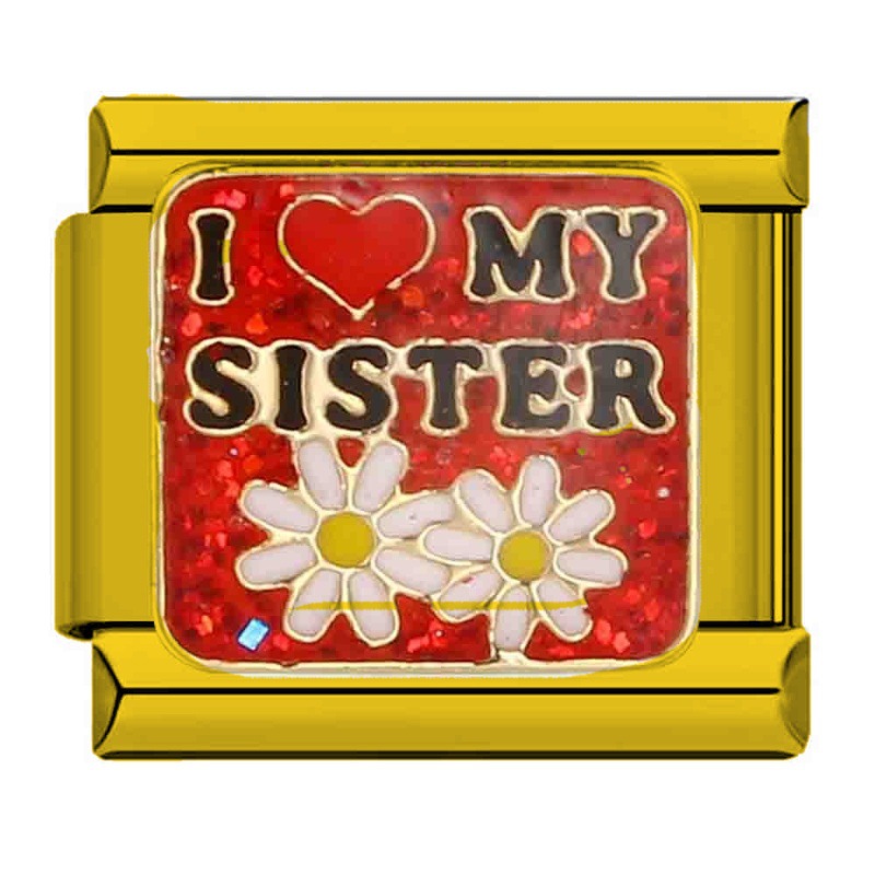 5921-Red bottom SISTER gold