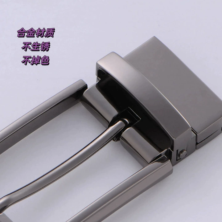 Metal belt, high-end buckle, lock