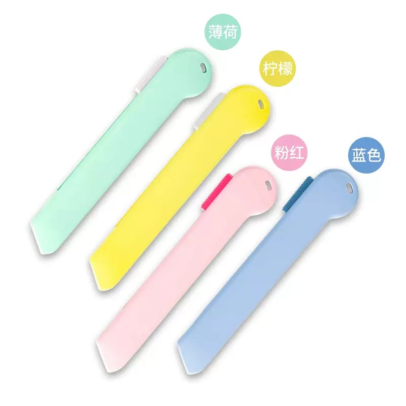 Japonés PLUS pleshi arte cuchillo rompible tamaño pequeño hoja dividida Express para mano cuenta de doble uso CU-006S