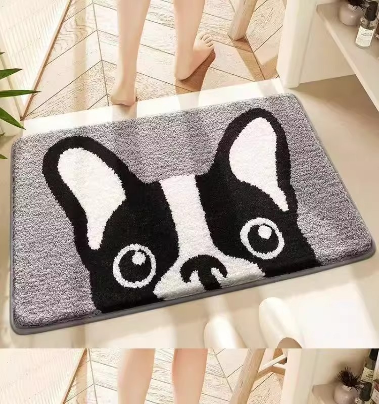 卡通地垫,仿羊绒地垫