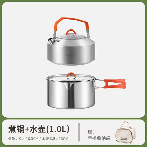 Teapot, organizer bag, storage system, set