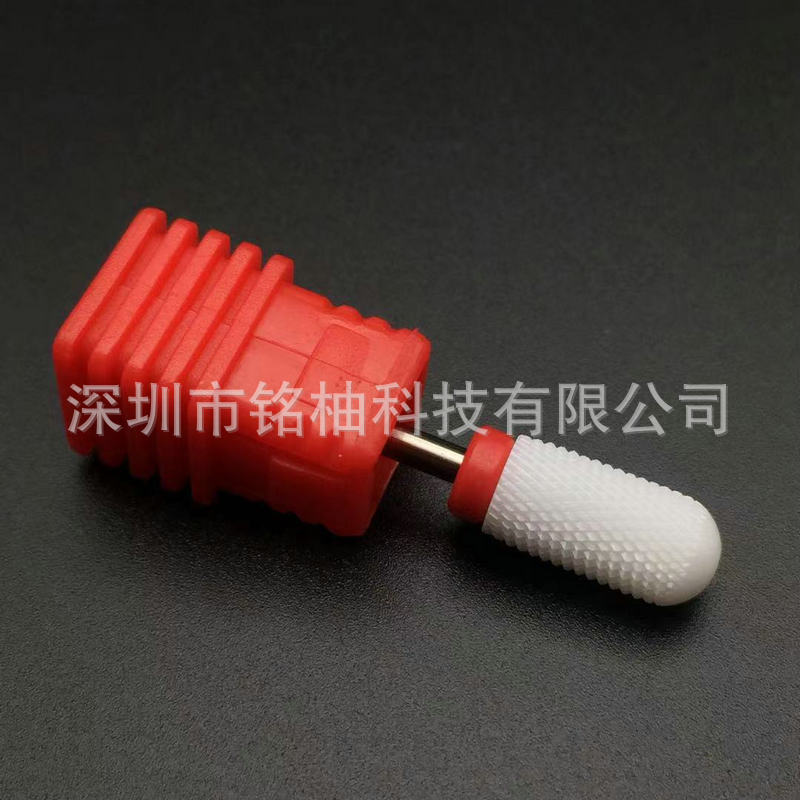 Esmalte de uñas cabeza redonda cilíndrica cabeza de molienda rápida polaco removedor de esmalte de uñas diamante esmalte de uñas accesorios de la máquina de pulir