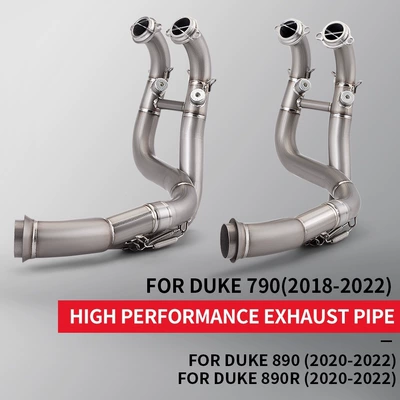Suitable for KTM 790 890 DUKE ADV Chunfeng 800NK 800MT modified exhaust pipe front section
