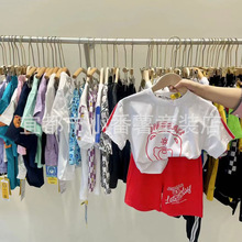 安奈儿小黄鸭童装的厂家夏装品牌尾货批发农村摆摊赶集货夏季款