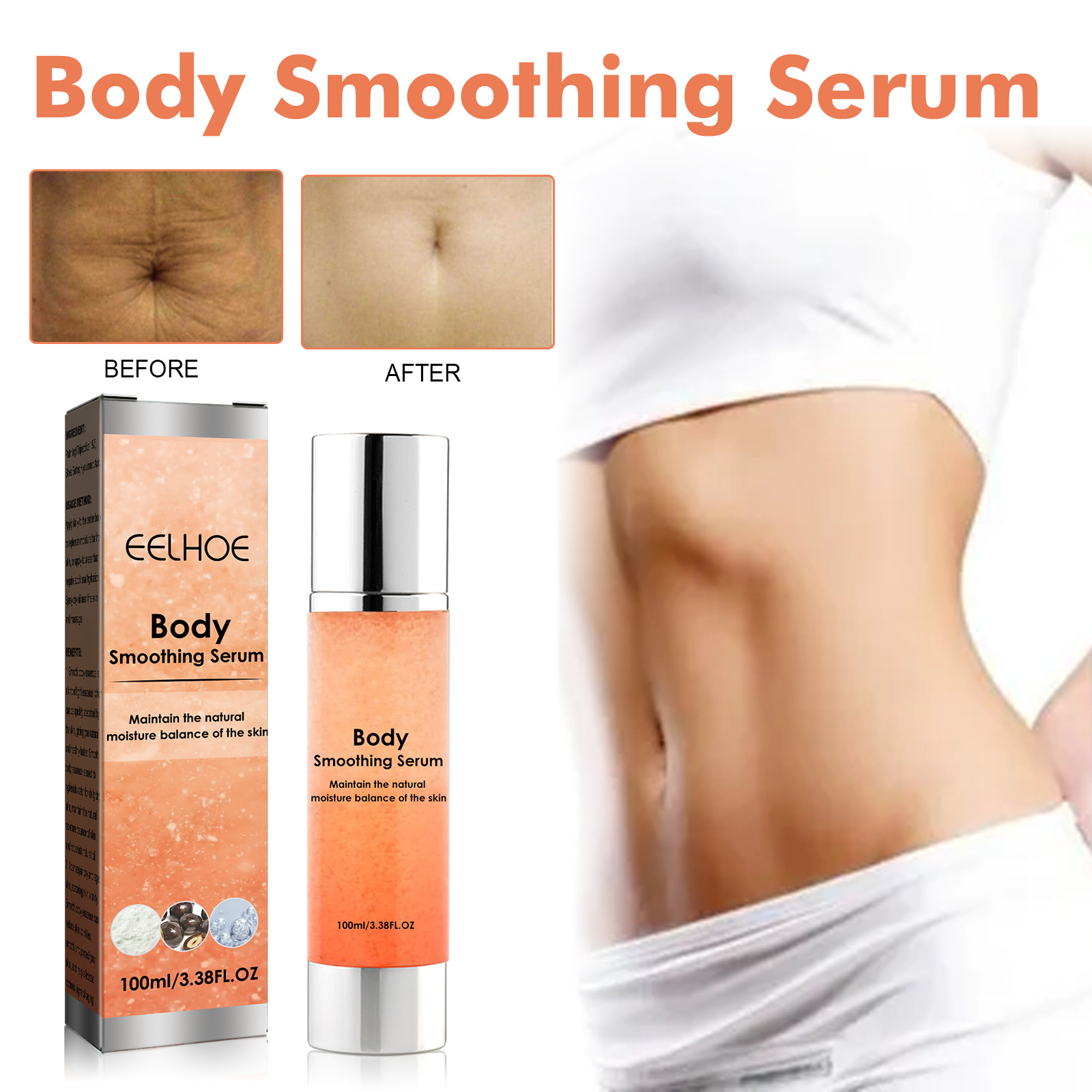 EELHOE Softening Body essence can lighten dull whiten skin, moisturize and beautify skin_voghion.com