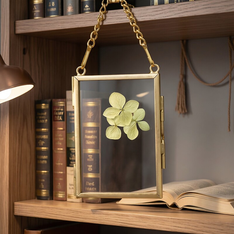Mini Brass Hanging Photo Frame with Embossed Double-Sided Glass Frame, Transparent Vintage Mini Hanging Chain Wall-Mounted Photo Frame Factory Mini Brass Hanging Photo Frame with Embossed Double-Sided Glass Frame, Transparent Vintage Mini Hanging Chain Wall-Mounted Photo Frame Factory