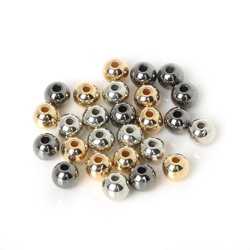 Plastic Ccb Round Beads 4/6/8/10/12mm Loose Beads Handmade DIY Bracelet Jewelry Manufacturer Wholesale Beads Plastic Ccb Round Beads 4/6/8/10/12mm Loose Beads Handmade DIY Bracelet Jewelry Manufacturer Wholesale Beads