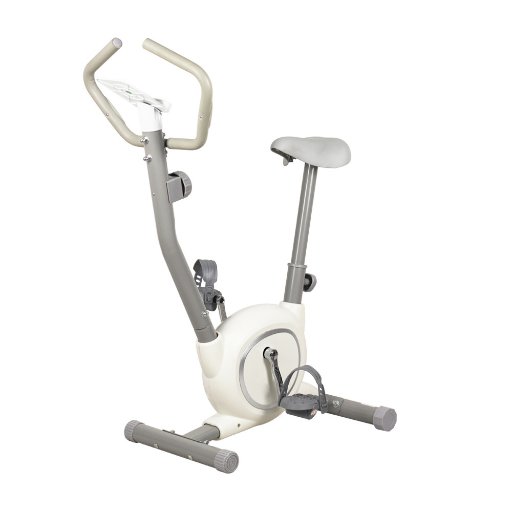 Personalizado productos deportivos de venta caliente magnetic control silencioso bicicleta de ejercicio vertical ocho velocidades de resistencia fija bicicleta de ejercicio