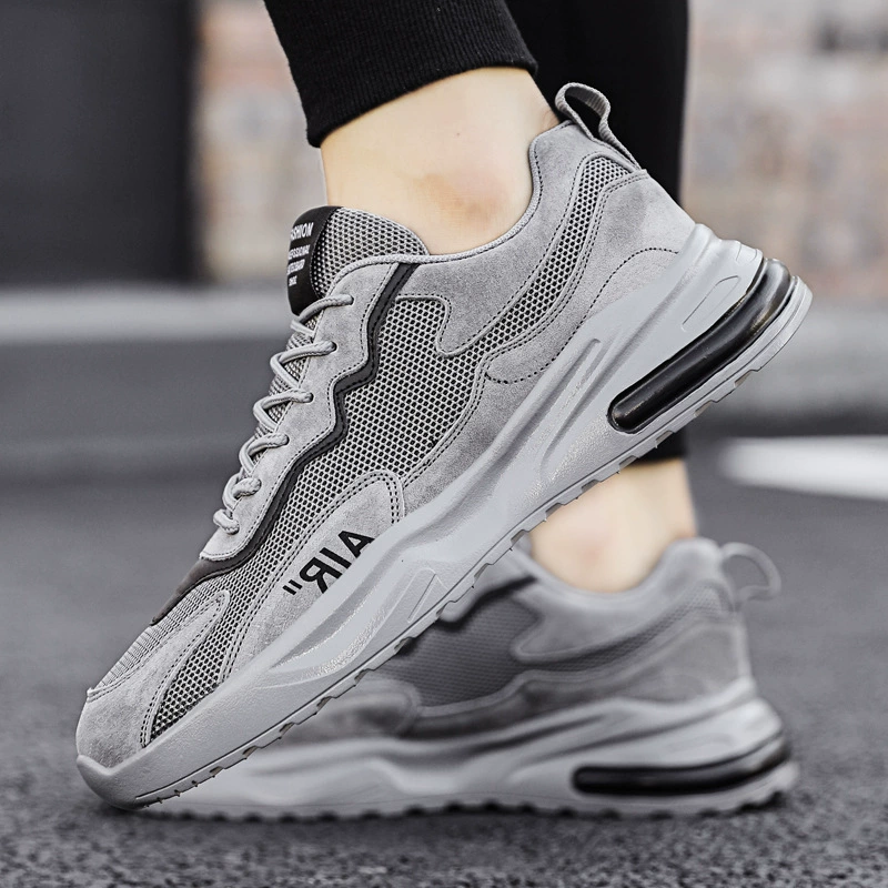 Men's trend sports casual footwear for leisure, fashionable low shoes, autumn, trend of season, for teenagers, Korean style, 2022