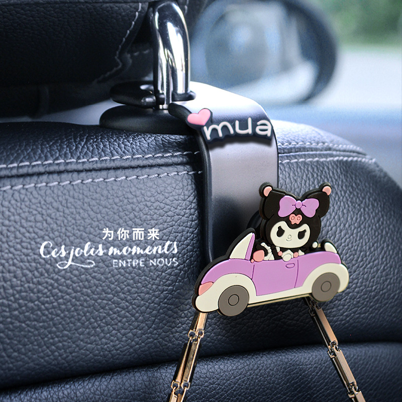 Gancho trasero del asiento del automóvil, productos interiores, respaldo del asiento del automóvil Mary, almacenamiento de paraguas lindo