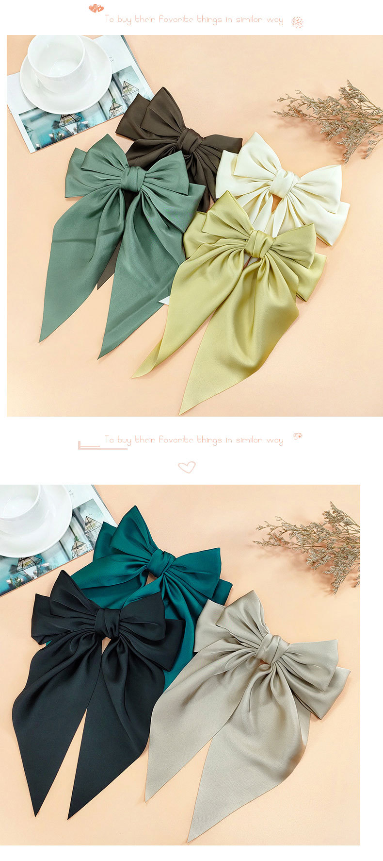 Fashion Bow Knot Cloth Hair Clip 1 Piece display picture 1