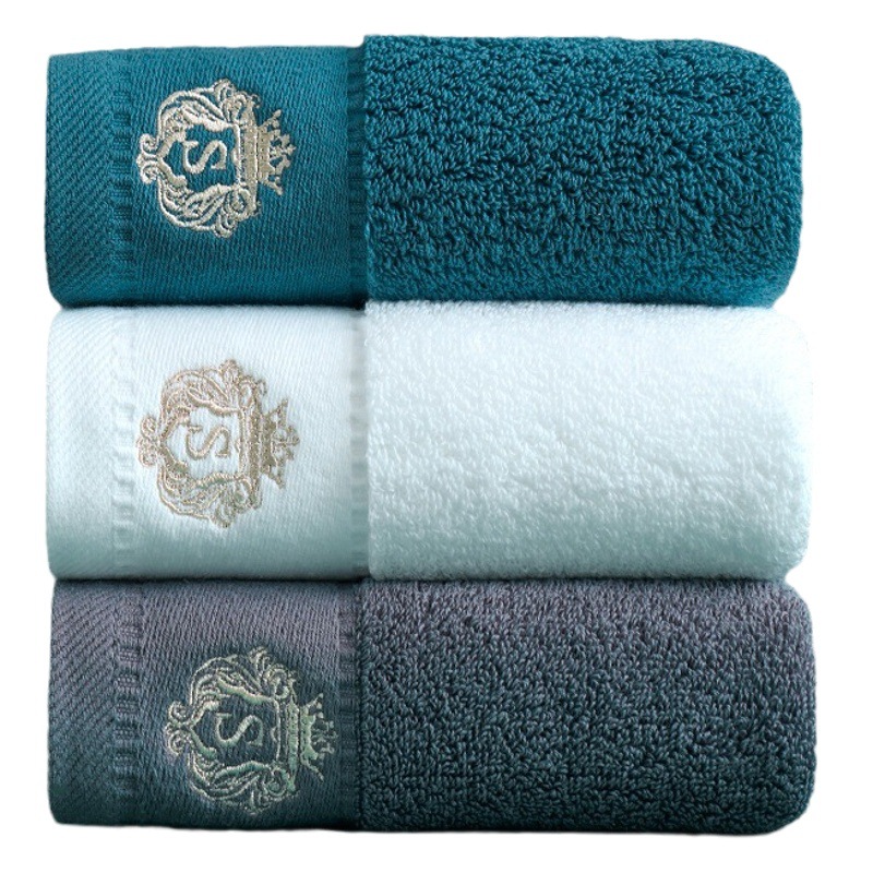 Towel Cotton Wholesale Household Absorbent Cotton Towel Adult Thickened Soft High Yang Stall Towel Cotton Wholesale