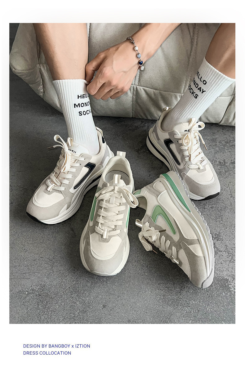 Shoes new breathable casual shoes youth trend sports shoes versatile flat shoes_voghion.com