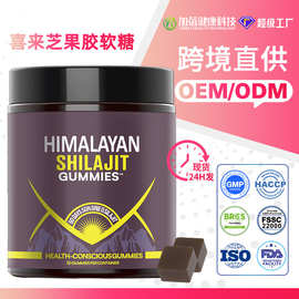 亚马逊跨境爆款Shilajit gummies素食果胶喜来芝软糖益生元补充剂