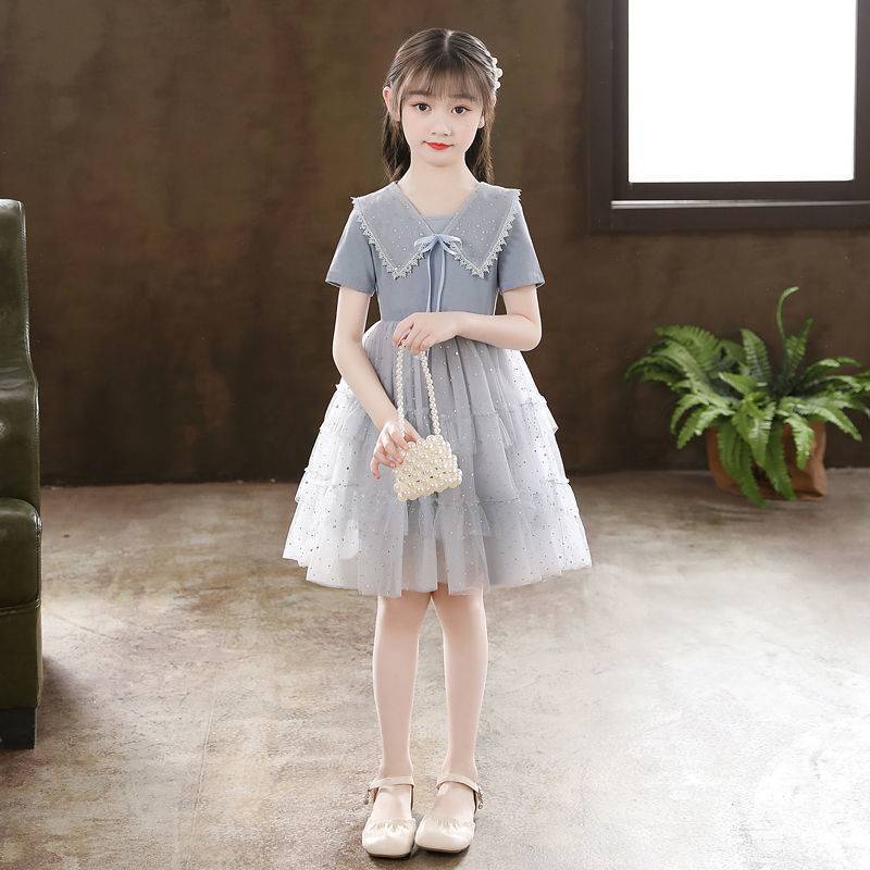 Girls Summer Dress 22 New Style 8 Princess Dress 9 Kidsren's Tutu Skirt 10 Girls Gauze Skirt Summer 13 Years Old