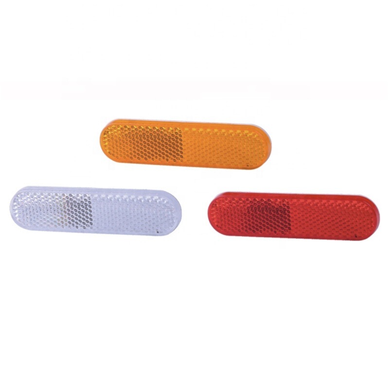 Security Reflector Reflective Sticker Neutral Compatible for Bike Trailer Car Truck Boat Atv Dirt Bike