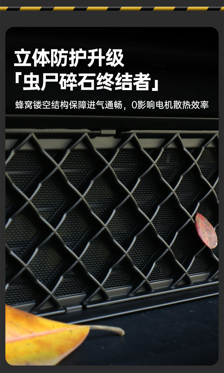 Suitable for Six-Seater Tesla Model Y/Yl Detachable and Upgraded Insect-Proof Mesh Air Intake Filter Cover