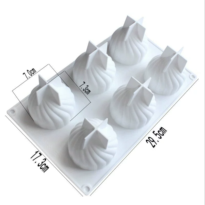 Форма для муссов из силикона для мороженого и мастики, DIY, 30×17,5 см
