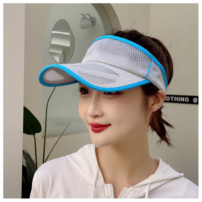 Summer Visor Hat For Women And Men Quick Drying Mesh Sun Hat_voghion.com