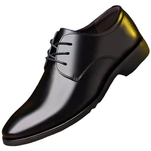 Spring and Autumn British Casual Business Formal Leather Shoes Men's Shoes Heightening Shoes Wholesale Shoes Casual Shoes Suit