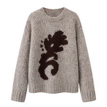 现货  2025冬季新款女休闲时尚百搭复古气质针织衫毛衣MBE4SWT003