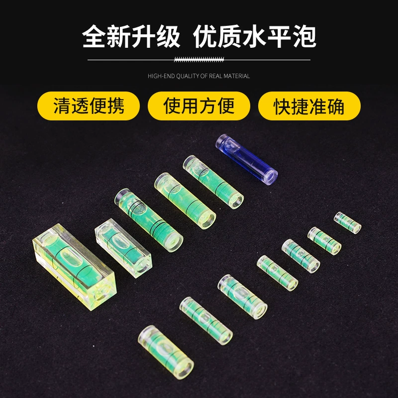 Заводская поставка мини-инструмента для измерения уровня зеленого цилиндрического уровня