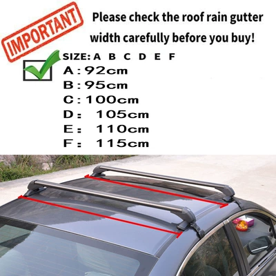 Roof rack Door Edge Fixation