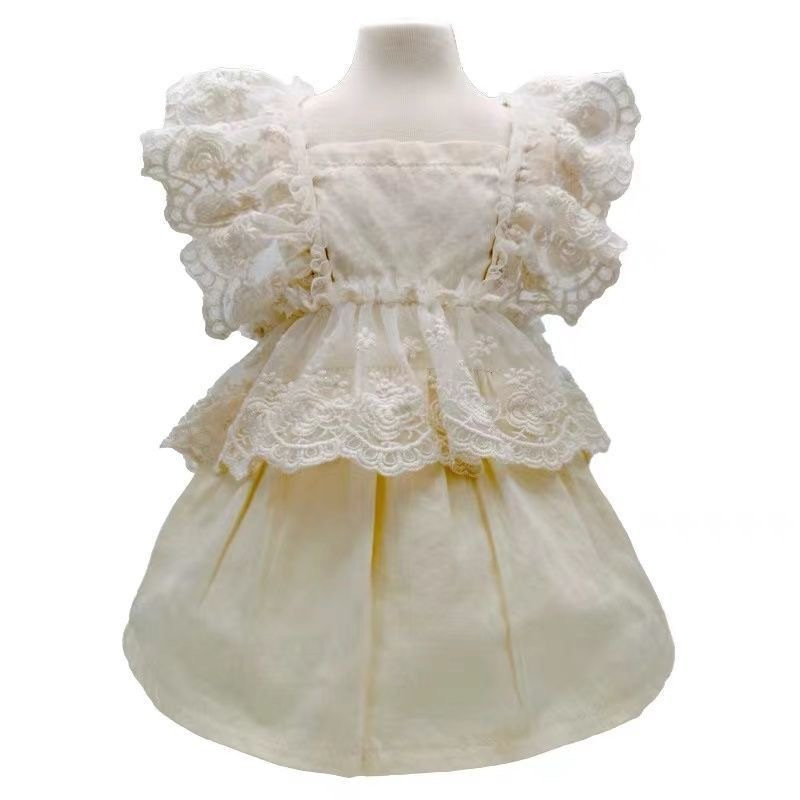 Vestido Cachorro Verano Primavera Otoño Ropa Mascota Perros Pequeños Teddy Bichón Pomerania Taza de Té Perro Gato Estilo Delgado_voghion.com