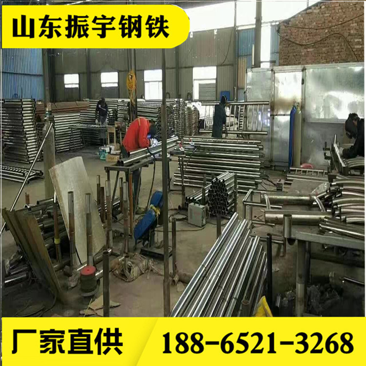 生产安装304不锈钢管护栏不锈钢护栏立柱不锈钢护栏复合管连接