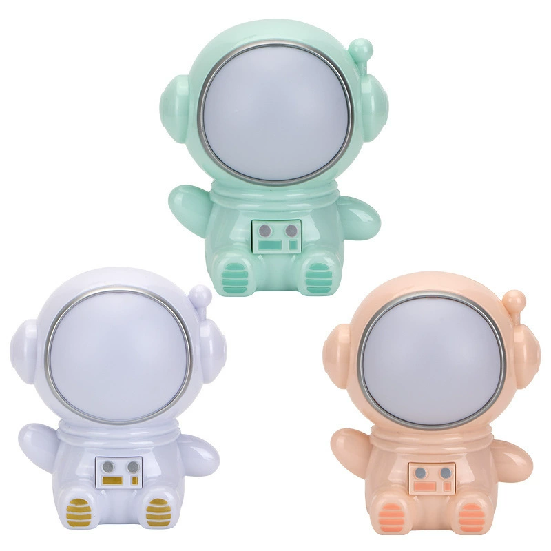 Creative space astronaut, teaching night light, table lamp, lantern for bed, eyes protection, Birthday gift