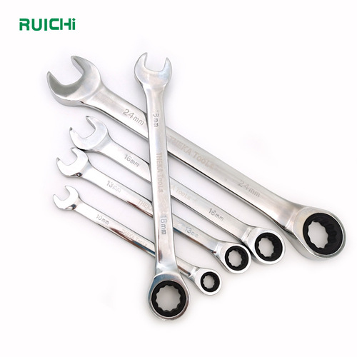 72-tooth one-way rapid plum blossom ratchet automatic dual-purpose wrench open ratchet robot hand quick tool set