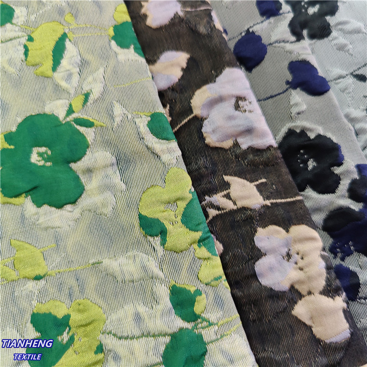 FJ048#新品春夏秋浮雕提花时尚女装西装外套连衣裙手作箱包挺括布