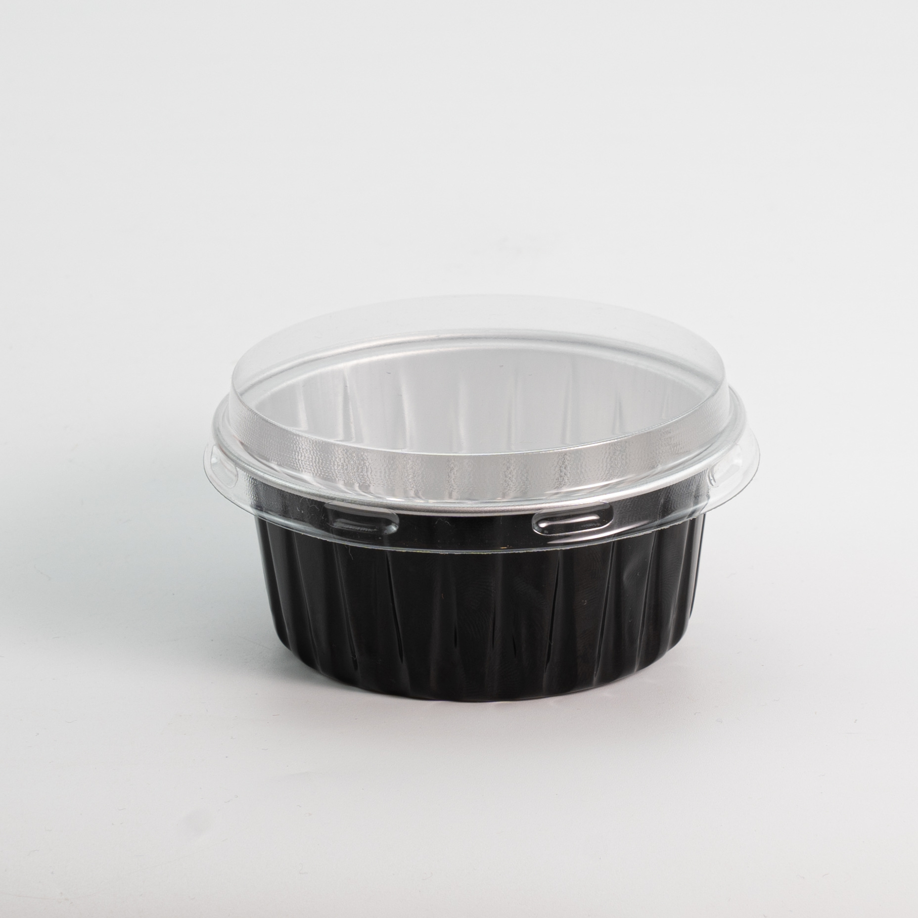 Cubierta plana enana plateada negra