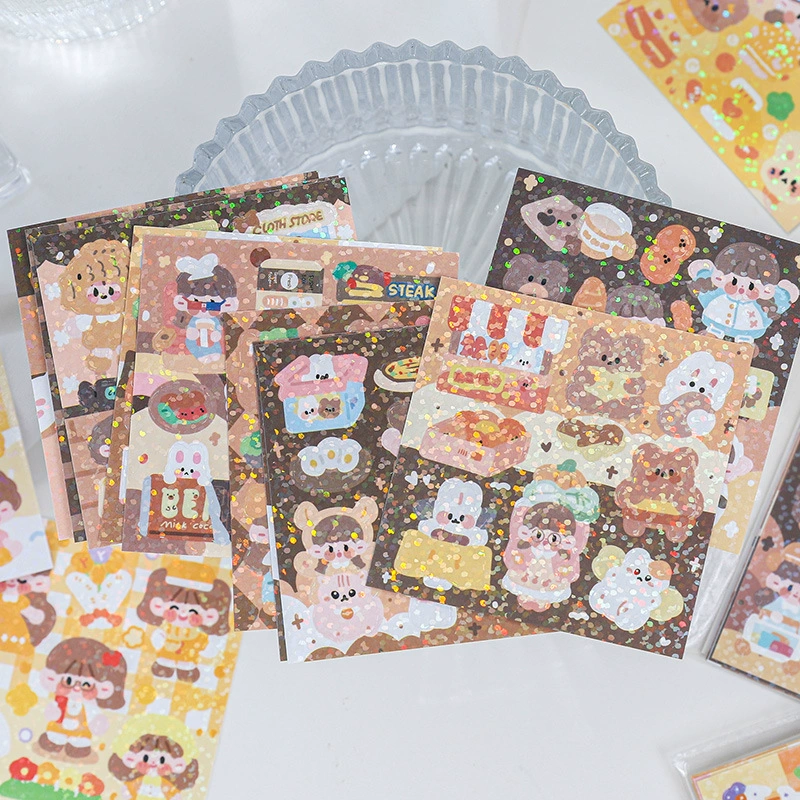 Пледы бумажные сумки Patch Bags Soft Dream Dream Series Cute Girl DIY Handbook Material 10 Шрингс 10